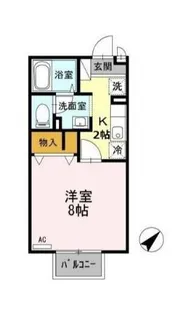 アネックス Ⅱ【2階】の間取り