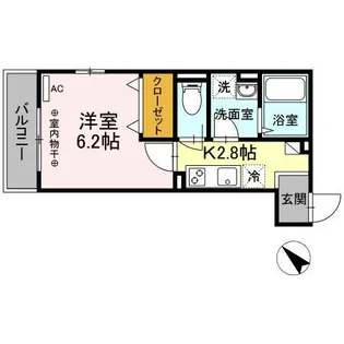 マ・メゾン鵠沼花沢 A【3階】の間取り