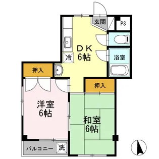 ゼフィルス花の木【3階】の間取り