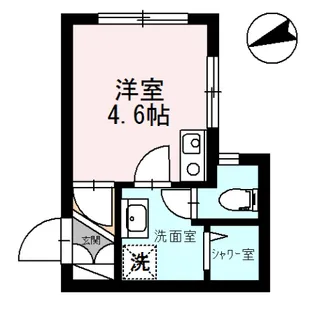 フェニックス厚木【1階】の間取り