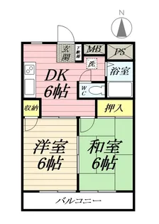 エルム鴨宮【3階】の間取り