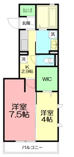 ワイズハウス【3階】の間取り