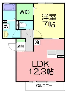 コンフィデンテⅡ【3階】の間取り