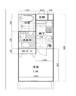 セジュール中央林間【2階】の間取り
