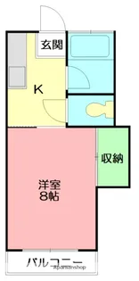 ハイム高橋【1階】の間取り