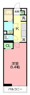 リブリ・藤沢Ⅱ【1階】の間取り
