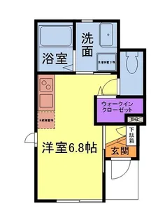グランヒル湘南台【1階】の間取り