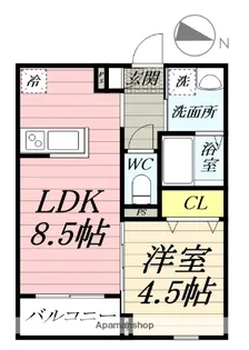 ロスコ【2階】の間取り