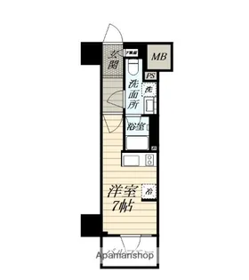 デュオステージ藤沢【10階】の間取り