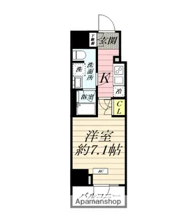 ジェノヴィア平塚Ⅲ【11階】の間取り