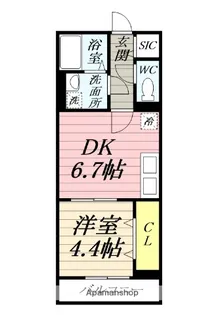 YOUTH VILLAGE北矢名【1階】の間取り