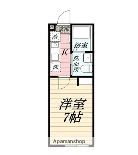 オリーブ藤沢【1階】の間取り