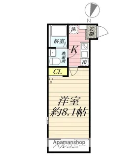 アザーレ・キュリオス伊勢原【2階】の間取り