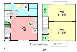 カーサ・デルーチェ【1階】の間取り