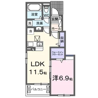 カノープス【1階】の間取り
