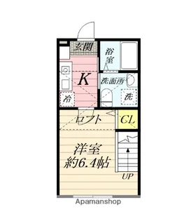 フルリール大和【1階】の間取り