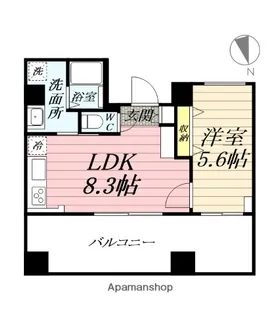 SOUTHERN VILLAGE湘南【4階】の間取り