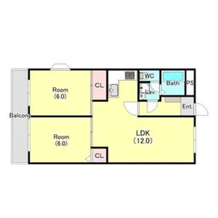 厚木参番館【1階】の間取り