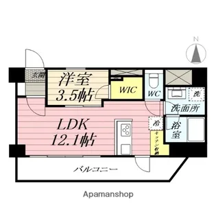 GRANDREVE茅ヶ崎幸町【7階】の間取り