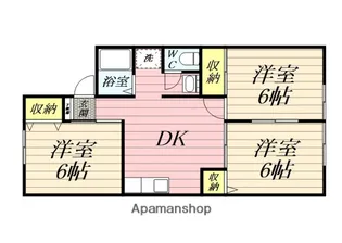メゾンボヌール【1階】の間取り