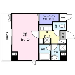 NAKAMURA BLD.【2階】の間取り