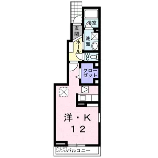 エスタスカーサ【1階】の間取り
