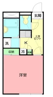 レオパレスGRANDMIKIⅡ【2階】の間取り