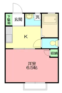 エンゼルハイツ【101号室号室】の間取り