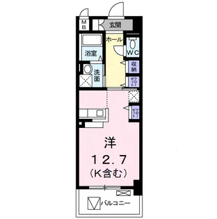 カーサ・トルナーレ【1階】の間取り