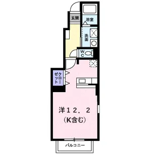 エル・アルバ【1階】の間取り