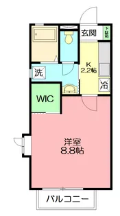 ノーチェ湘南【1階】の間取り