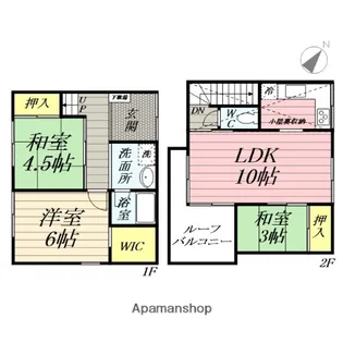 鵠楼【1階】の間取り