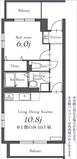 スカイスクエア【1階】の間取り