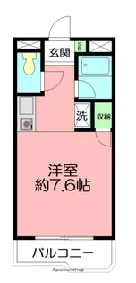ロアールハイツ【4階】の間取り