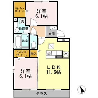 メゾン和【2階】の間取り