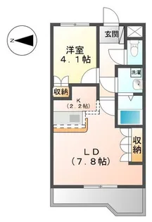 ラベンダーリブ【2階】の間取り