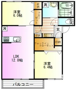 BEREO【2階】の間取り