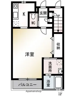 ノーブル ゼハムト【1階】の間取り