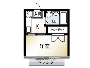 CATTAR【1階】の間取り