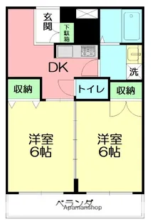 フリージア【4階】の間取り