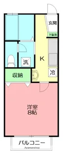 サンモリッツ【1階】の間取り