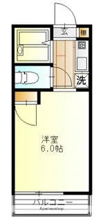 ノバビュー元町【1階】の間取り