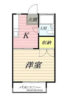 マークハウス【2階】の間取り