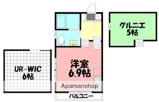 プリオーレ湘南【2階】の間取り