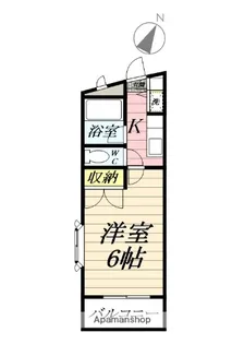 ユースフル伊勢原【3階】の間取り