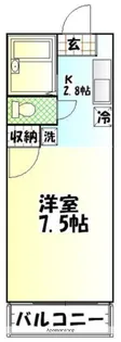 ノバビュー東海【1階】の間取り
