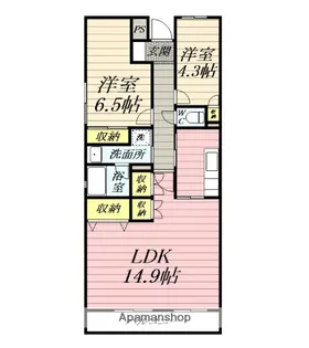 グランフォーレ【1階】の間取り