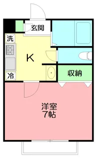 ケイスクラン【2階】の間取り