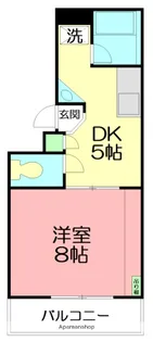 エスポワール湘南台【1階】の間取り