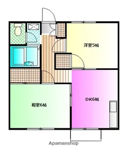 エステートピアひばりヶ丘【2階】の間取り